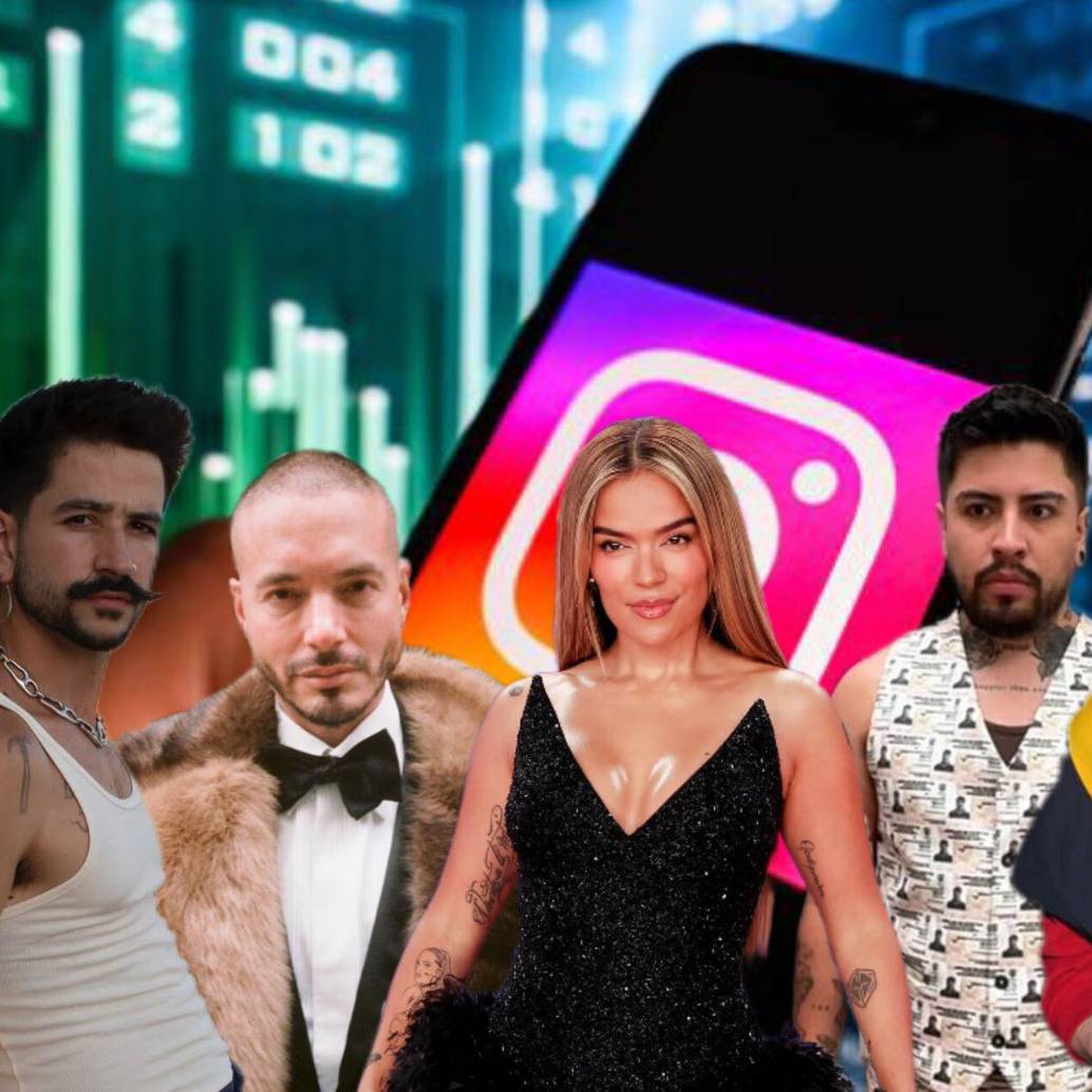 En la lista de colombianos con más impacto digital hay 33 creadores de contenido, 9 músicos, 3 streamers, 2 actores y 3 perfiles de otros oficios del entretenimiento. Foto: Getty Images e Instagram 