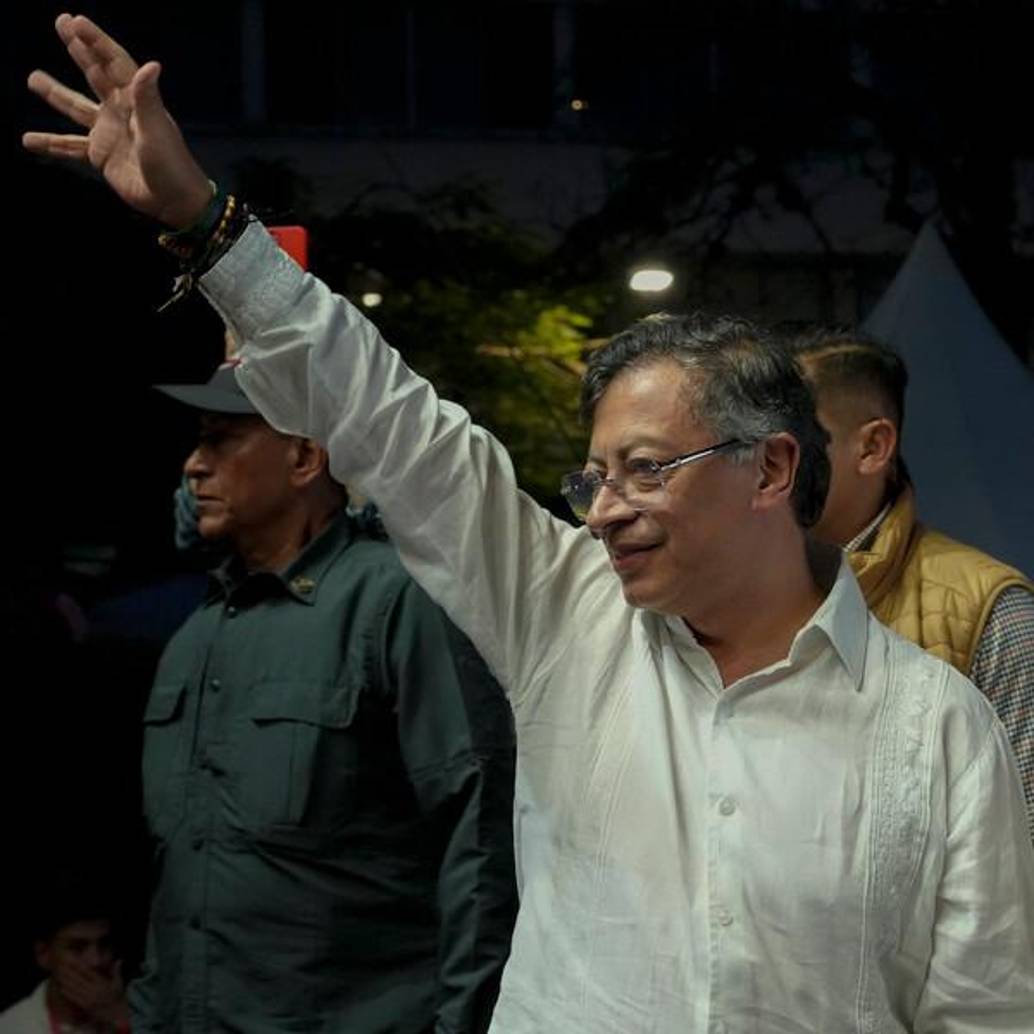El presidente Gustavo Petro durante intervención en Ibagué en la Movilización. FOTO: COLPRENSA