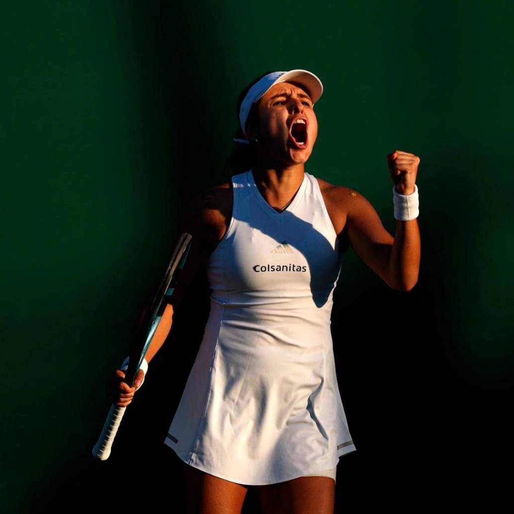 Camila Osorio sumó su sexta participación al hilo en Wimbledon este 2026. FOTO: <b>Getty</b>