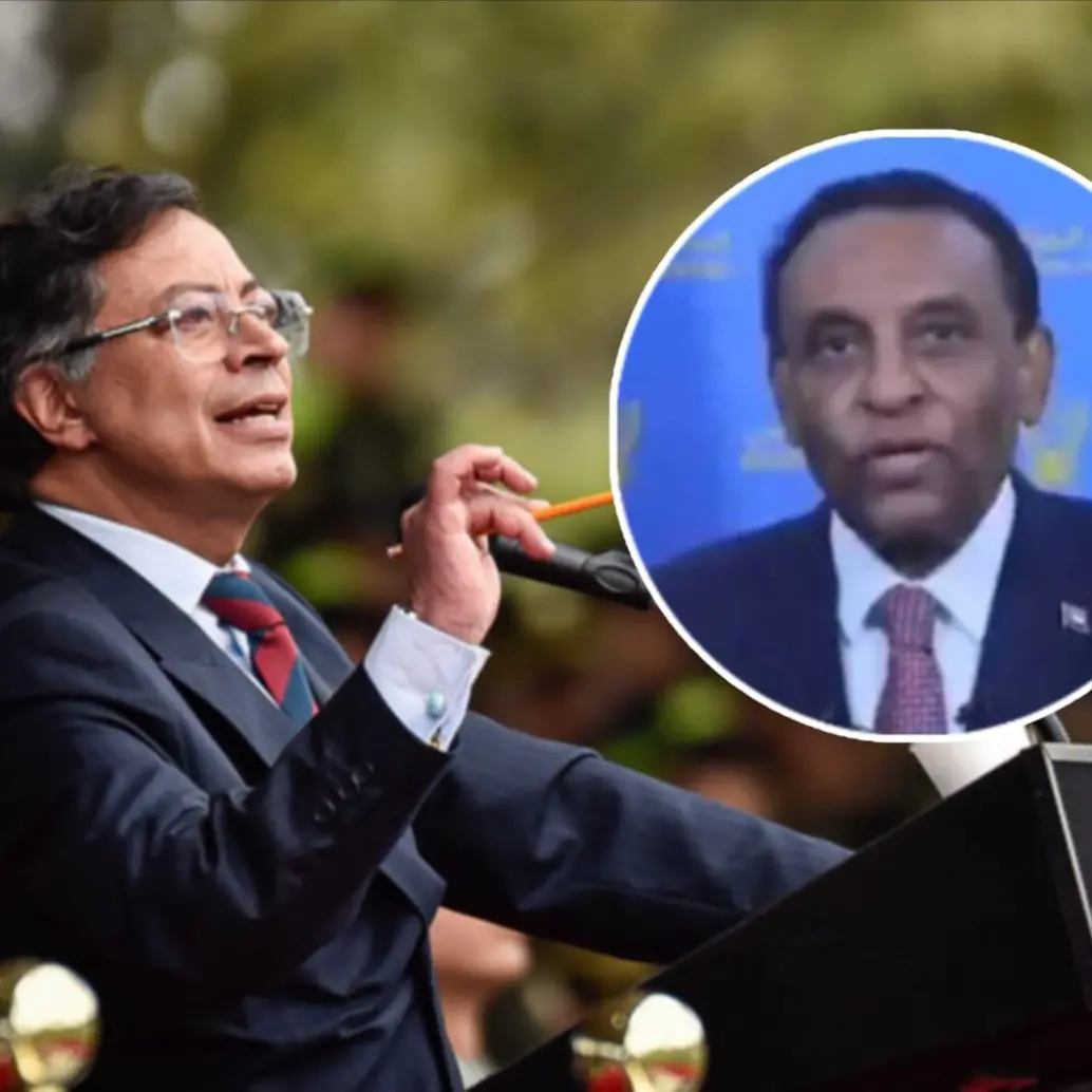 Petro envió un mensaje tras el pedido del Primer Ministro de Sudán de detener la presencia de mercenarios colombianos en el conflicto de su país. Imagen: Colprensa, captura de video. 