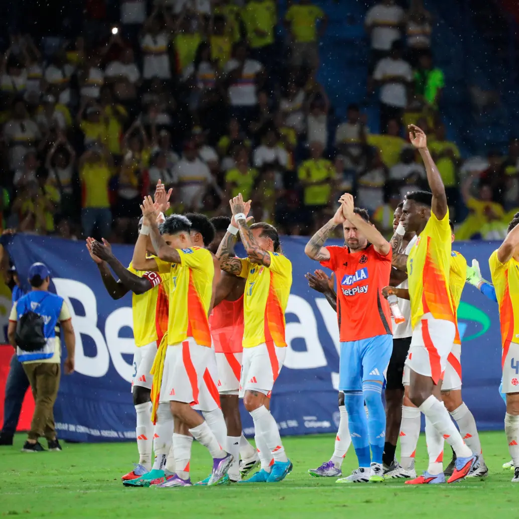 Colombia logró su clasificación en casa, en el estadio Metropolitano de Barranquilla. FOTO: Colprensa