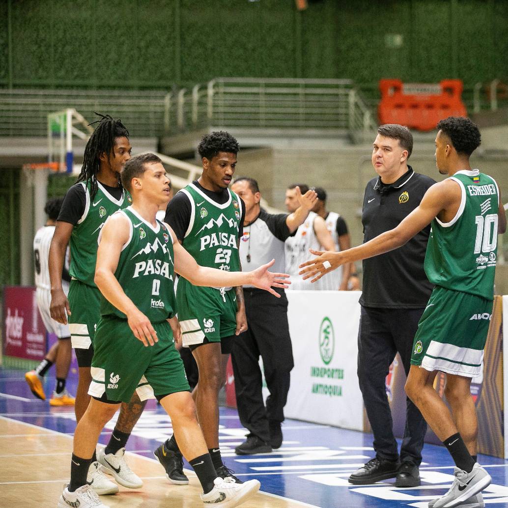 Paisas ajustó su triunfo 18 en la temporada y es el primer finalista de la Liga Profesional de baloncesto en Colombia. <span class="mln_uppercase_mln">FOTO</span> <b><span class="mln_uppercase_mln">Esneyder Gutiérrez</span></b> 