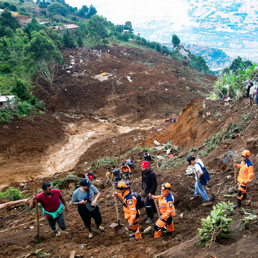 Con el hallazgo del niño ya son 26 víctimas mortales en Granizal. FOTO: ESNEYDER GUTIÉRREZ