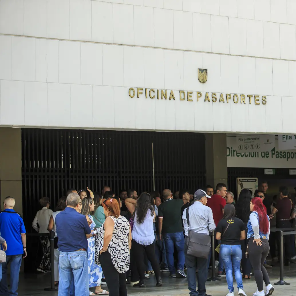 Actualmente, la oficina de pasaportes de Antioquia opera con 53 casillas de atención. Fecha de evento: 14/07/2025 Foto: Andrés Camilo Suárez Echeverry
