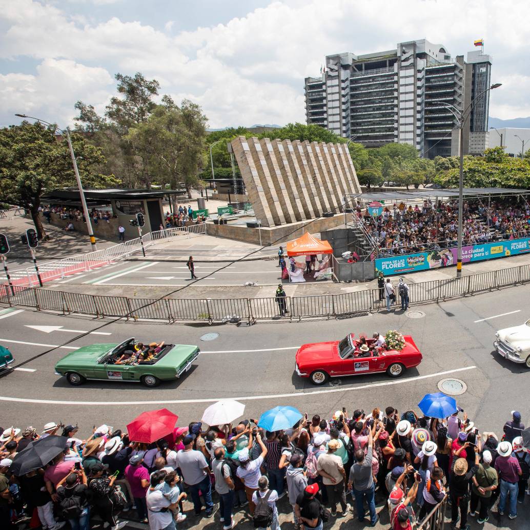La alcaldía de Medellín dio las instrucciones para obtener las boletas a las graderias que estarán a lo largo de los principales desfiles de feria de flores. Foto: EL COLOMBIANO