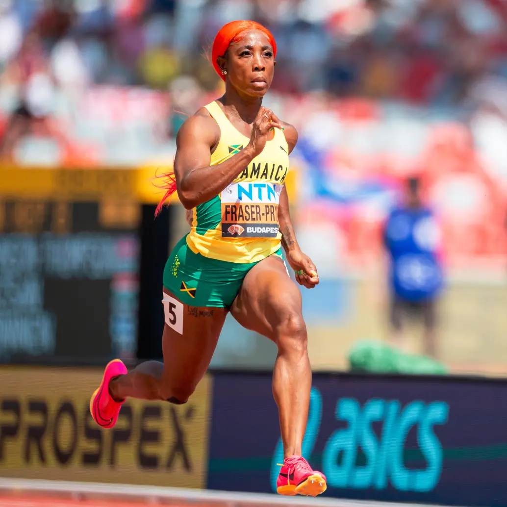 La atleta jamaiquina Shelly-Ann Frayser-Pryce es una de las más laureadas de la historia del atletismo con ocho medallas en los Juegos Olímpicos. También consiguió diez títulos mundiales. Cinco en 100 metros. <span class="mln_uppercase_mln">FOTO</span> <b><span class="mln_uppercase_mln">GETTY</span></b> 