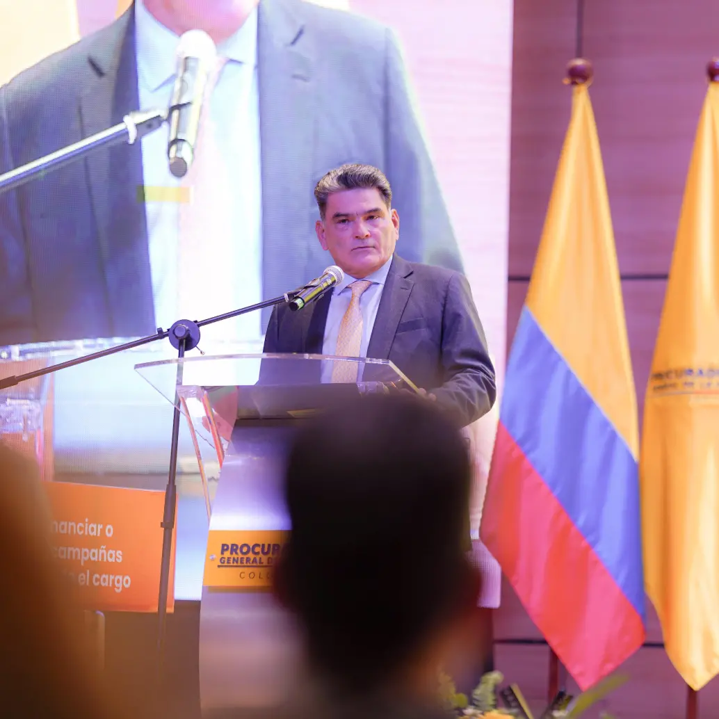 Gregorio Eljach Pacheco, Procurador General de la Nación. Foto: Cortesía. 