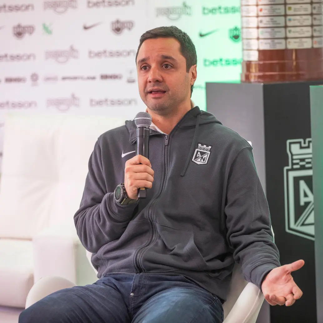 Sebastián Arango Botero fue autocrítico sobre el 2025 que tuvo Nacional. FOTO ESNEYDER GUTIÉRREZ