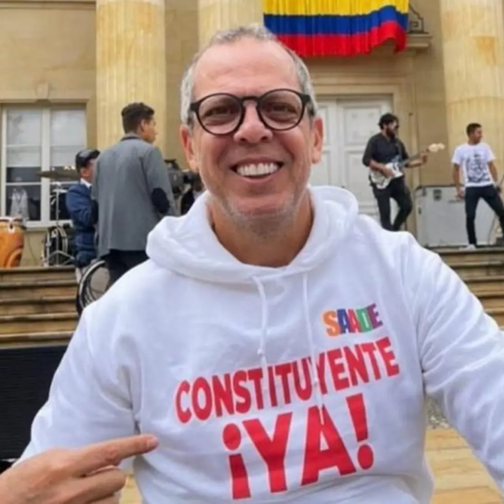 Alfredo Saade ha sido un férreo defensor de Gustavo Petro al punto de proponer su reelección como mandatario. Foto: redes sociales 