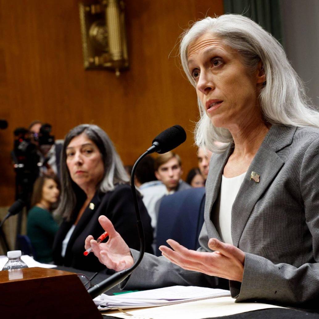 Susan Monarez fue despedida de su cargo como directora de los Centros de Prevención y Control de Enfermedades por parte del secretario de Salud, Robert F. Kennedy Jr. Foto: Getty Images