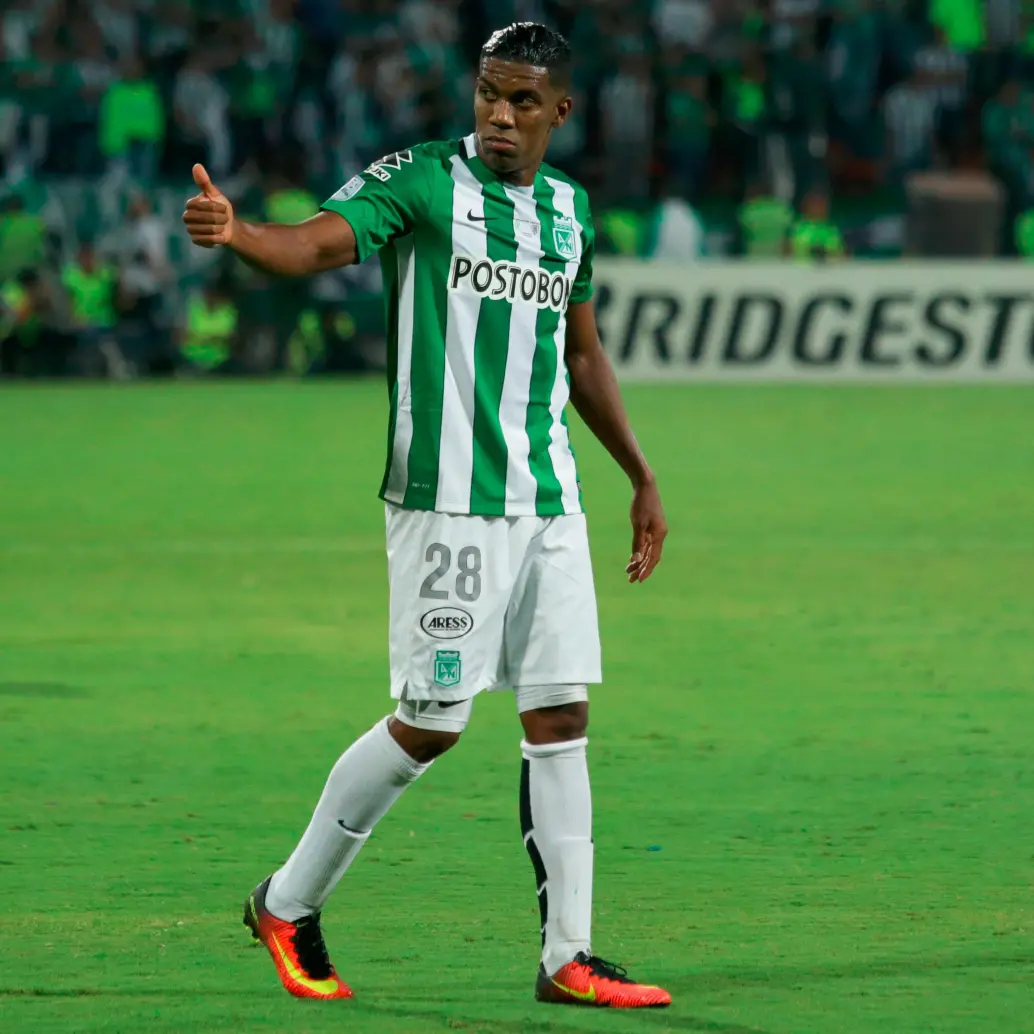 Orlando Berrío durante la Copa Libertadores 2016, cuando Nacional fue campeón. FOTO COLPRENSA