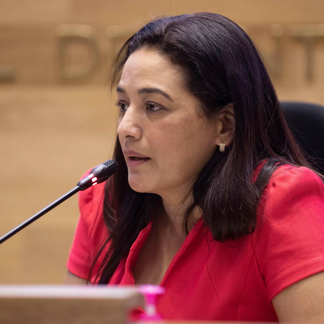 Contralora de Antioquia, Enedith del Carmen González Hernández, quien cumplirá su periodo este año. FOTO: El Colombiano