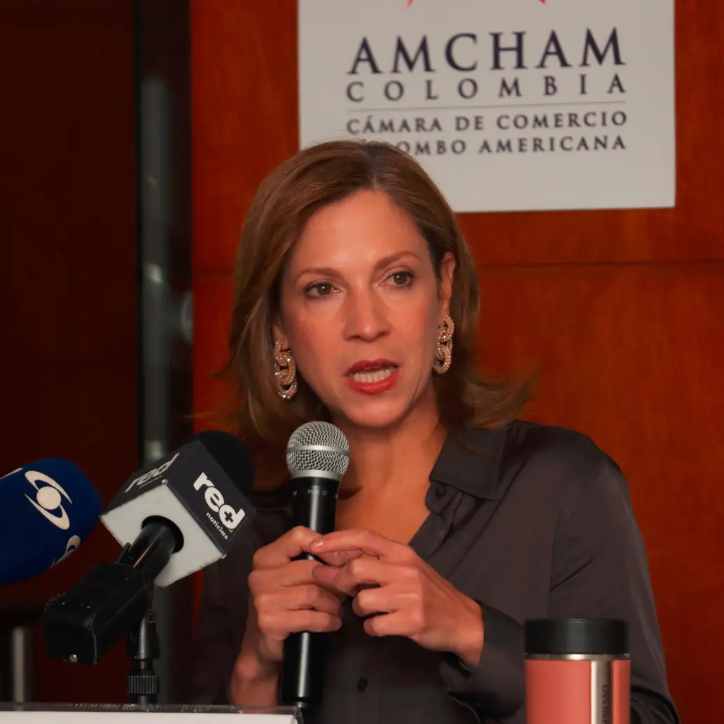 María Claudia Lacouture es la presidenta de Amcham Colombia. FOTO CORTESÍA AMCHAM