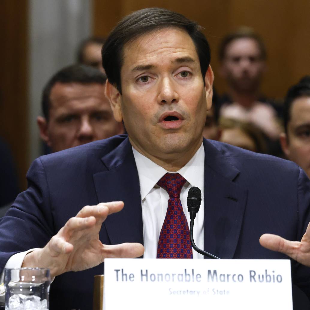 Marco Rubio difundió un mensaje en video dirigido este miércoles al pueblo cubano. FOTO; Chip Somodevilla/Getty Images