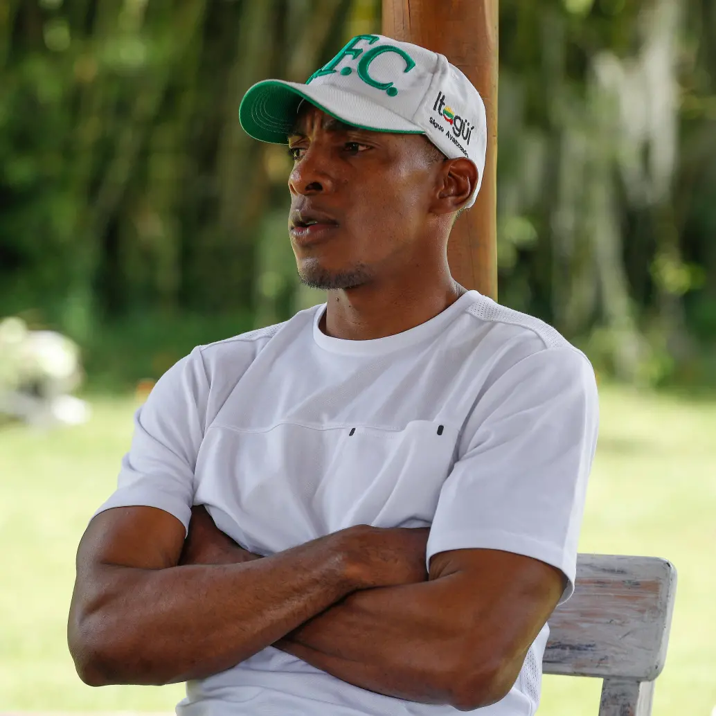 Luis Amaranto Perea muy cerca de ser el técnico del DIM. FOTO MANUEL SALDARRIAGA