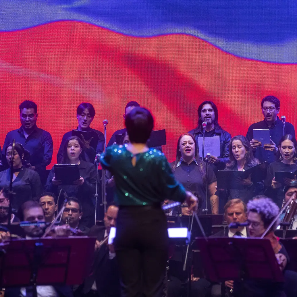 Foto de referencia de un concierto de Filarmed en el Teatro Metropolitano. Foto: Esneyder Gutiérrez Cardona.