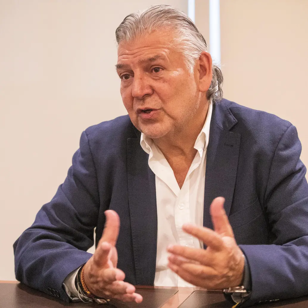 Jaime Alberto Cabal, presidente de Fenalco, instala hoy en Plaza Mayor, Medellín, el congreso anual de la agremiación.<b><span class="mln_uppercase_mln"> </span></b>FOTO<b><span class="mln_uppercase_mln"> Esneyder Gutiérrez </span></b>