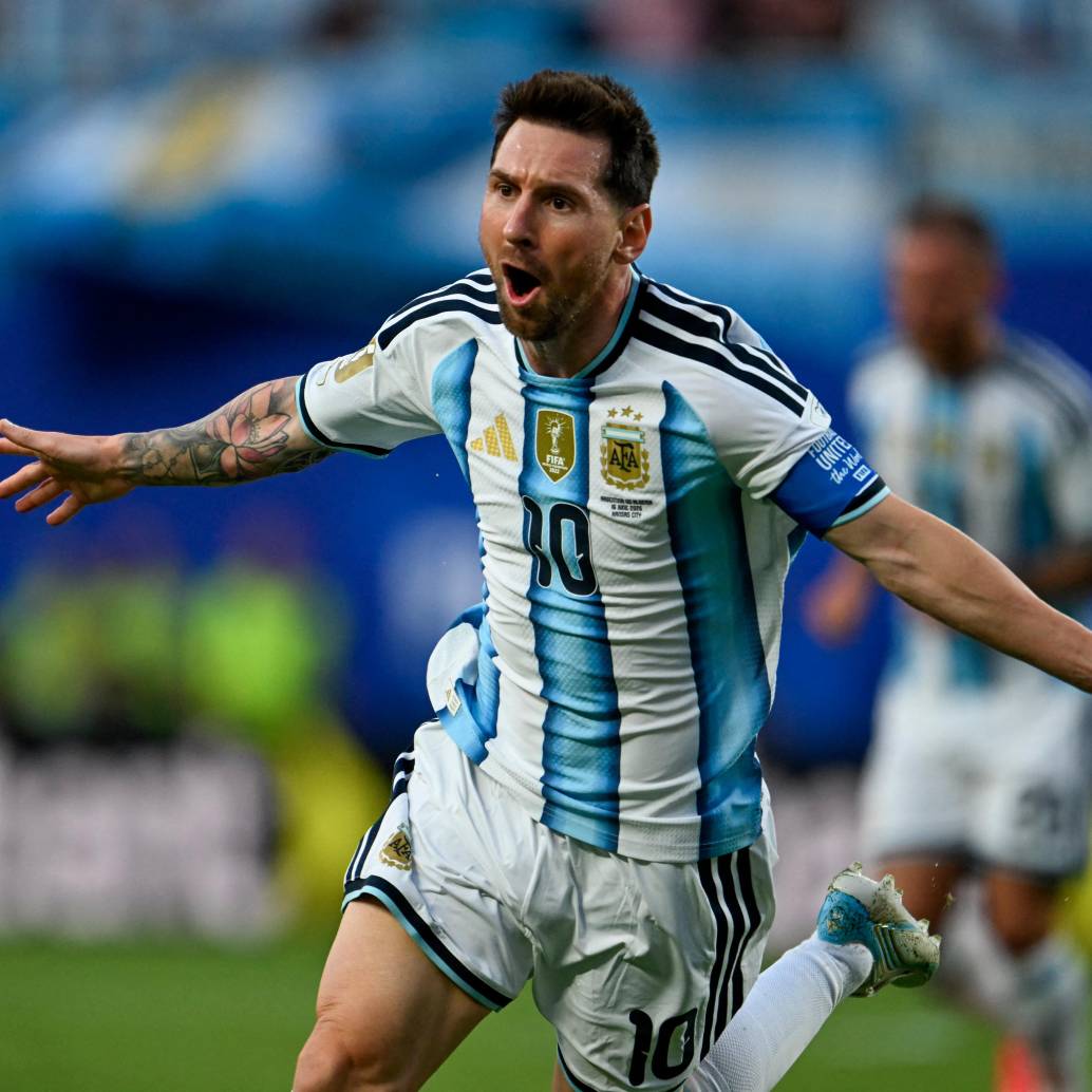 Lionel Messi, sin duda, la gran figura del Mundial hasta el momento. FOTO AFP 
