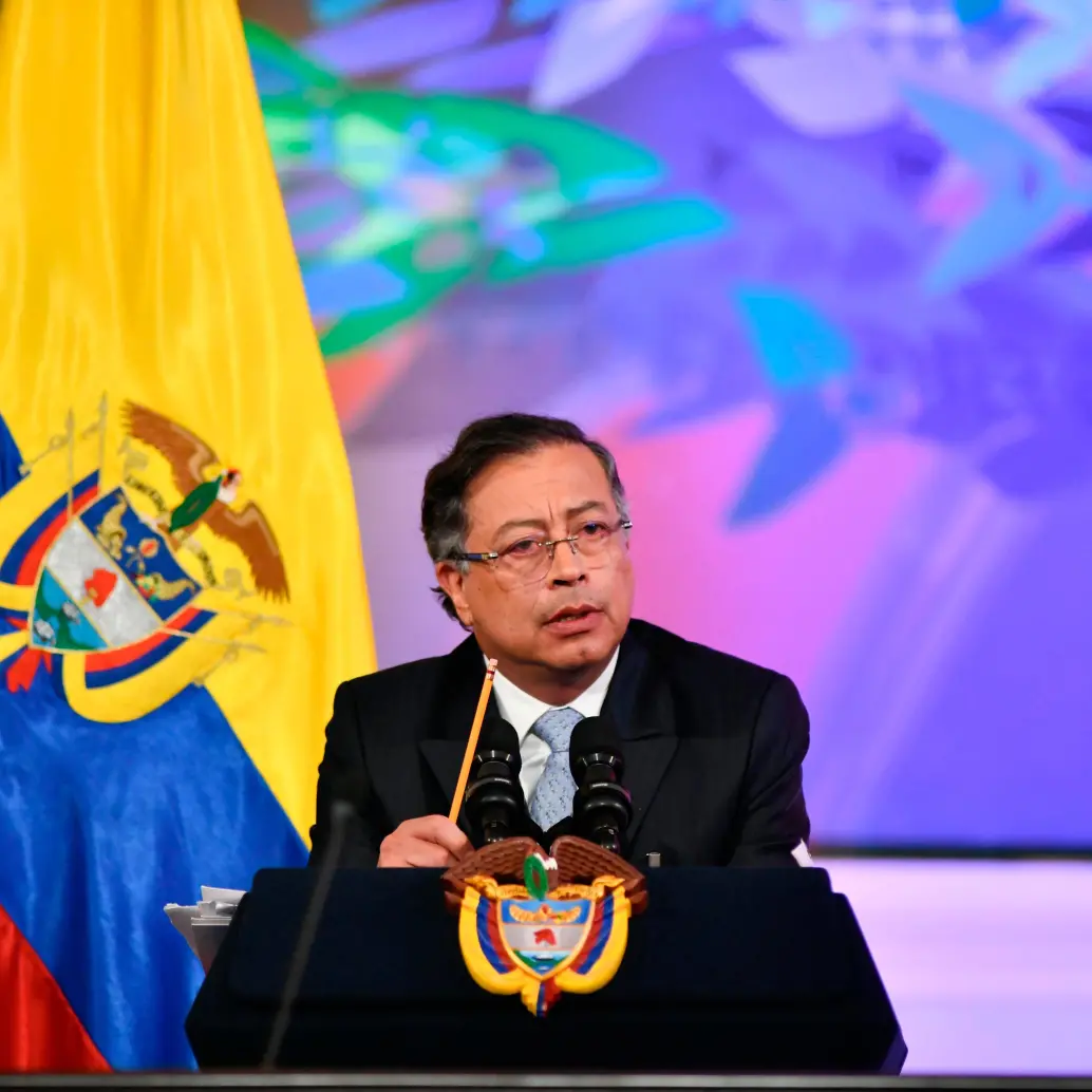 El discurso del presidente Gustavo Petro ante el Congreso se extendió durante casi tres horas. FOTO CORTESÍA