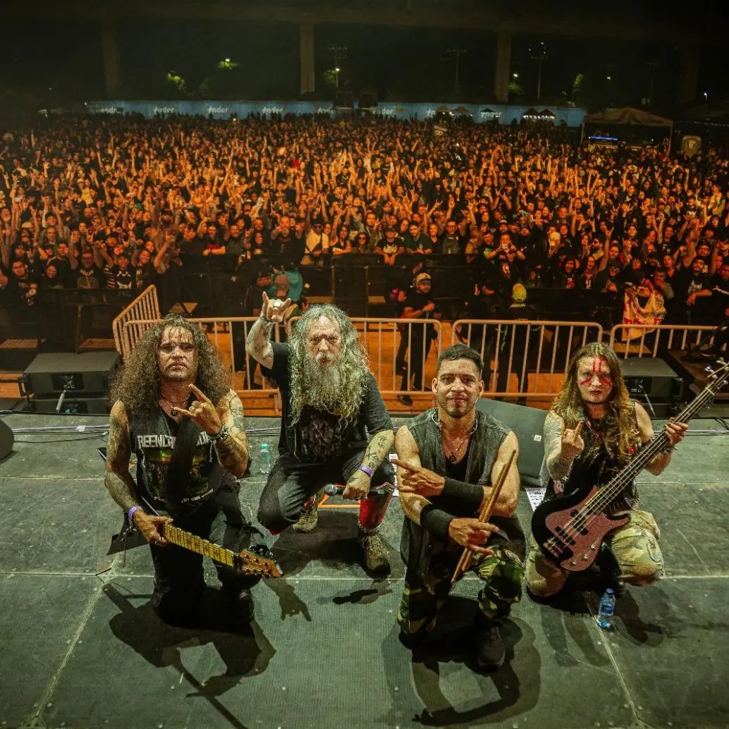 Reencarnación es una de las bandas pioneras del metal en Medellín. 