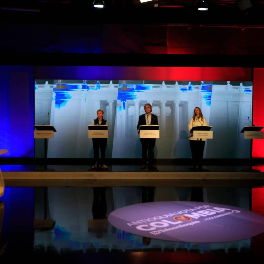 Primer Gran debate. FOTO: Julio Cesar Herrera.