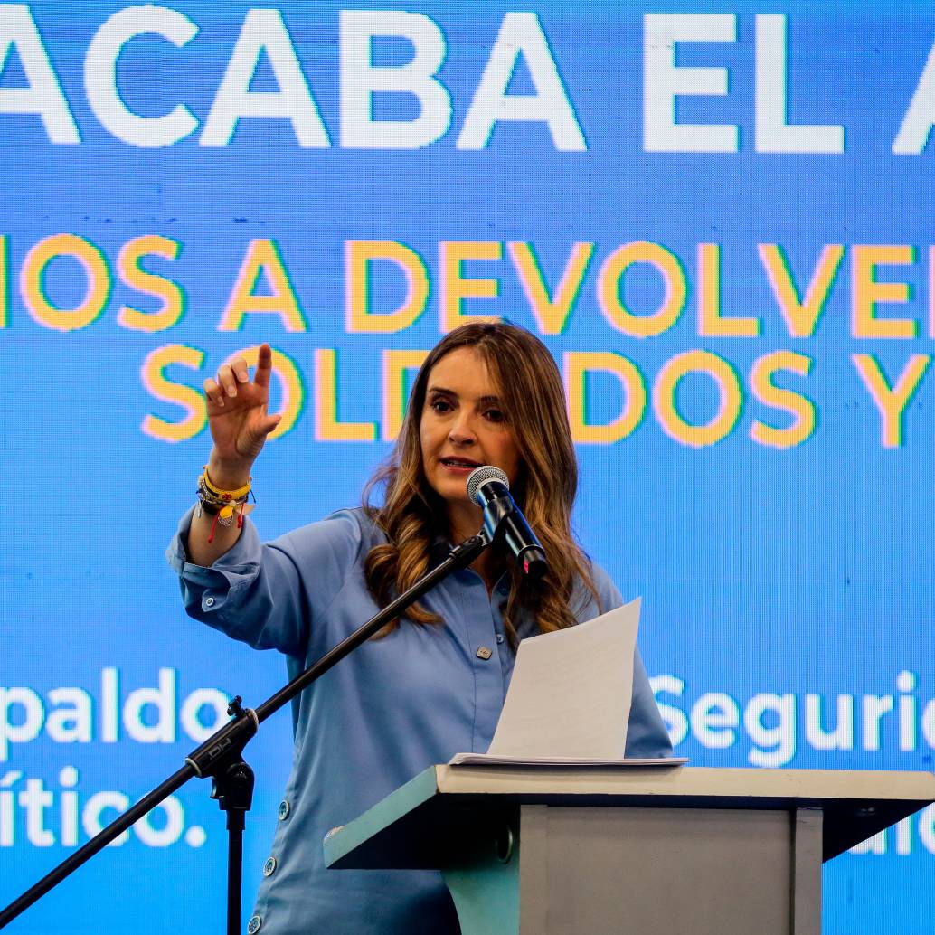 Paloma Valencia defendió el fracking como alternativa para garantizar seguridad energética y reducir costos del gas en Colombia. FOTO COLPRENSA 