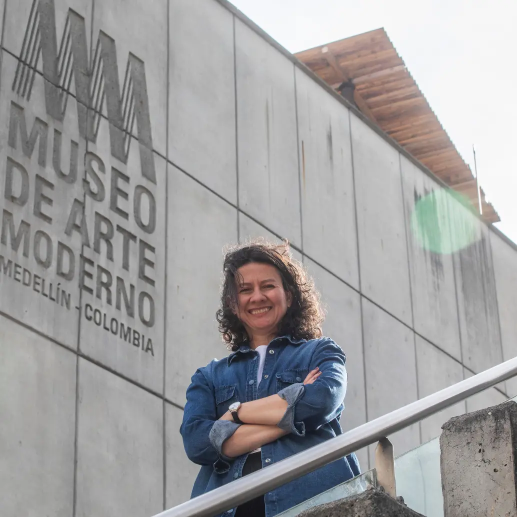 María Mercedes González estuvo 13 años al frente del Museo de Arte Moderno de Medellín. FOTO Archivo EL COLOMBIANO Esneyder Gutiérrez
