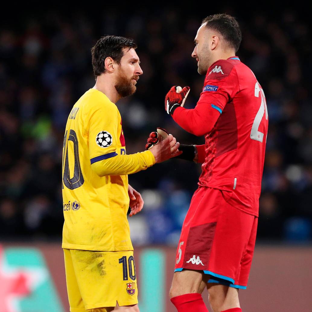David Ospina y Lionel Messi han tenido recordados duelos durante sus carreras. FOTO: GETTY