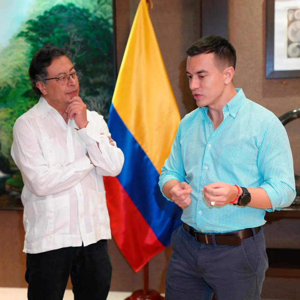 El Gobierno colombiano aseguró que la reanudación de la cooperación energética con Ecuador hace parte de una estrategia de integración regional para enfrentar los retos del suministro eléctrico y los posibles impactos del fenómeno de El Niño. FOTO: Presidencia