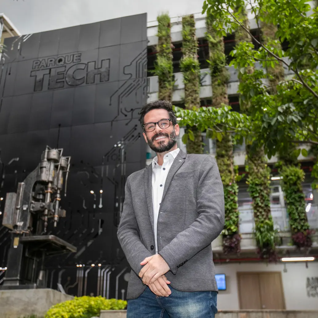 Juan Pablo Arboleda Gaviria, rector de la Institución Universitaria Pascual Bravo. Foto: Cortesía.
