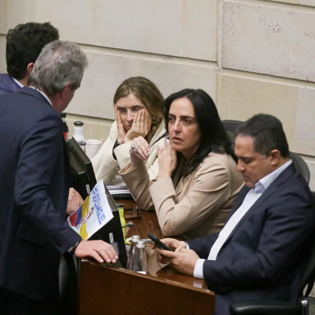 El partido de oposición Centro Democrático indicó que no asistirá a la sesión plenaria de la Cámara de Representantes de este sábado. Tampoco asistió a la sesión del viernes. Foto: Colprensa