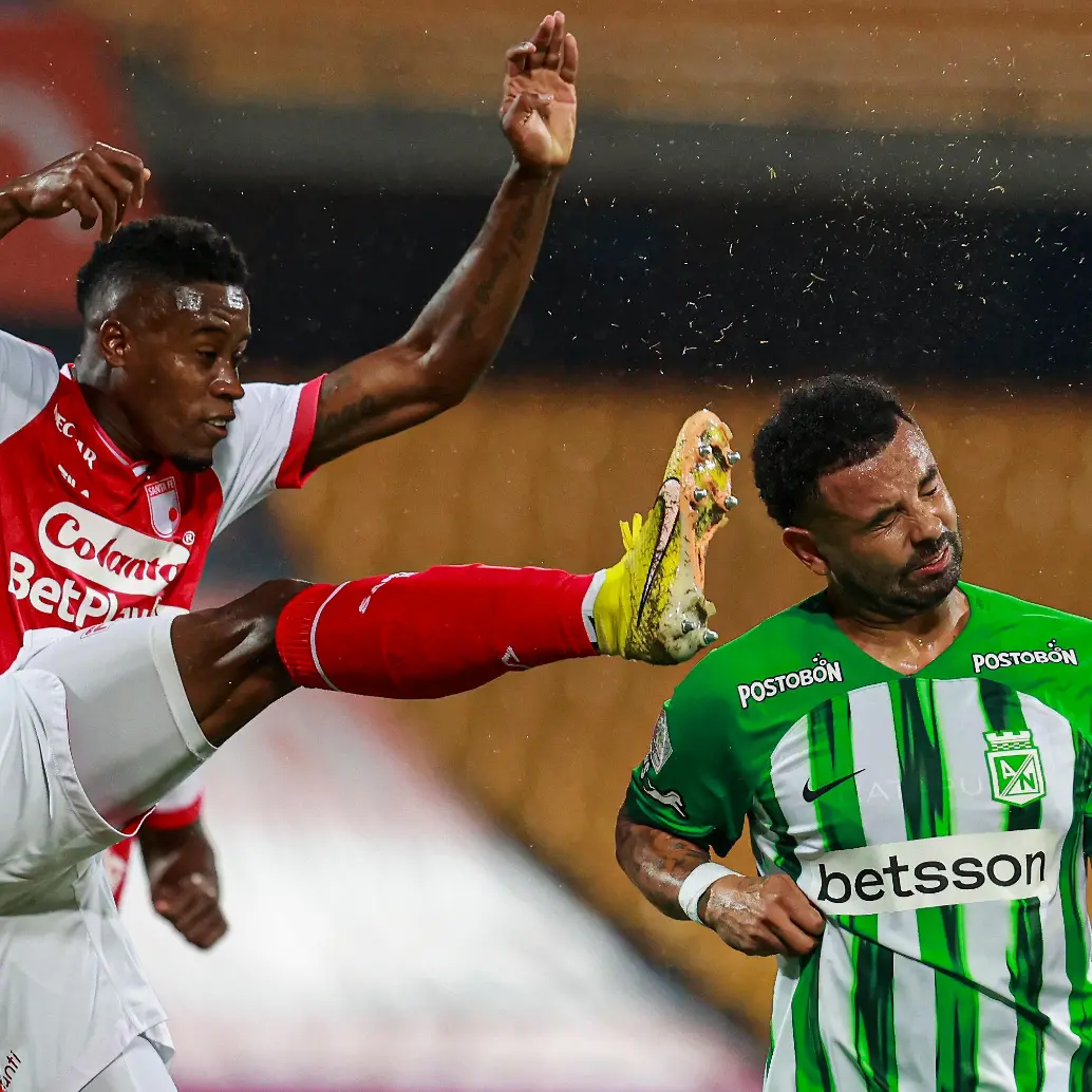 Imágenes del partido entre Nacional y Santa Fe, a puerta cerrada, que se disputó el 4 de noviembre de 2024. FOTO MANUEL SALDARRIAGA