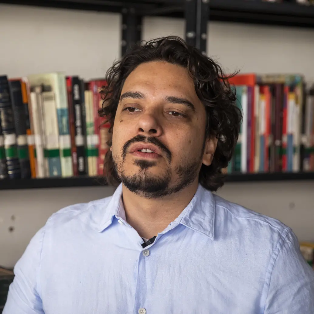 Álvaro Narváez fue secretario de Cultura de Medellín entre 2020 y 2023. Foto: Carlos Alberto Velásquez.