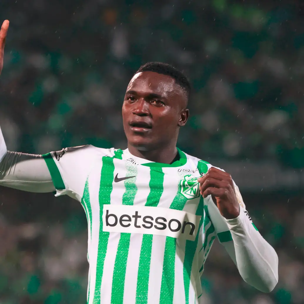 Nacional logró una victoria fundamental sobre el Internacional de Brasil con un doblete de Kevin Viveros y otro tanto de Billy Arce. FOTO MANUEL SALDARRIAGA