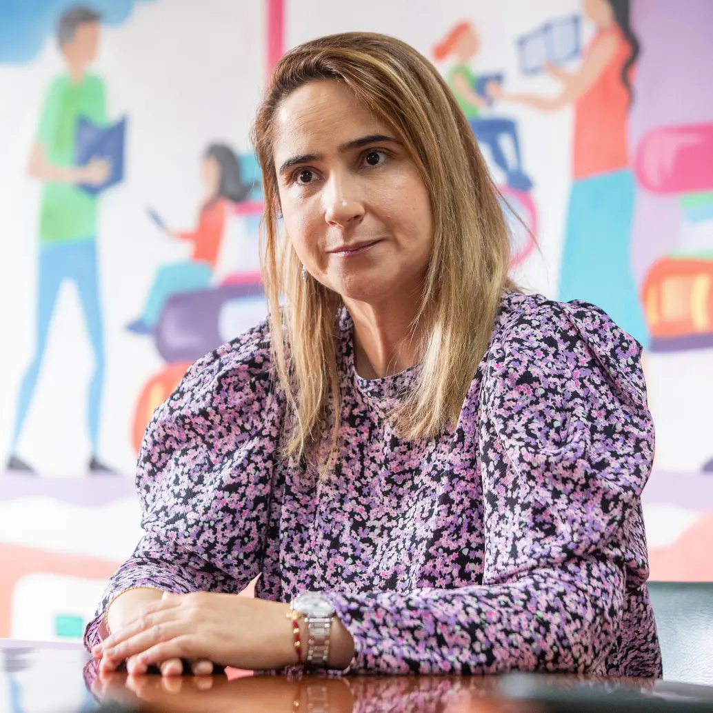 Martha Alexandra Agudelo, quien ejerció como secretaria de Educación durante la alcaldía de Daniel Quintero. FOTO: Carlos Velásquez. Archivo El Colombiano