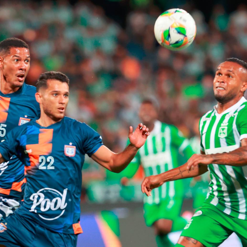Atlético Nacional hace su estreno en Liga frente al Chicó. FOTO MANUEL SALDARRIAGA