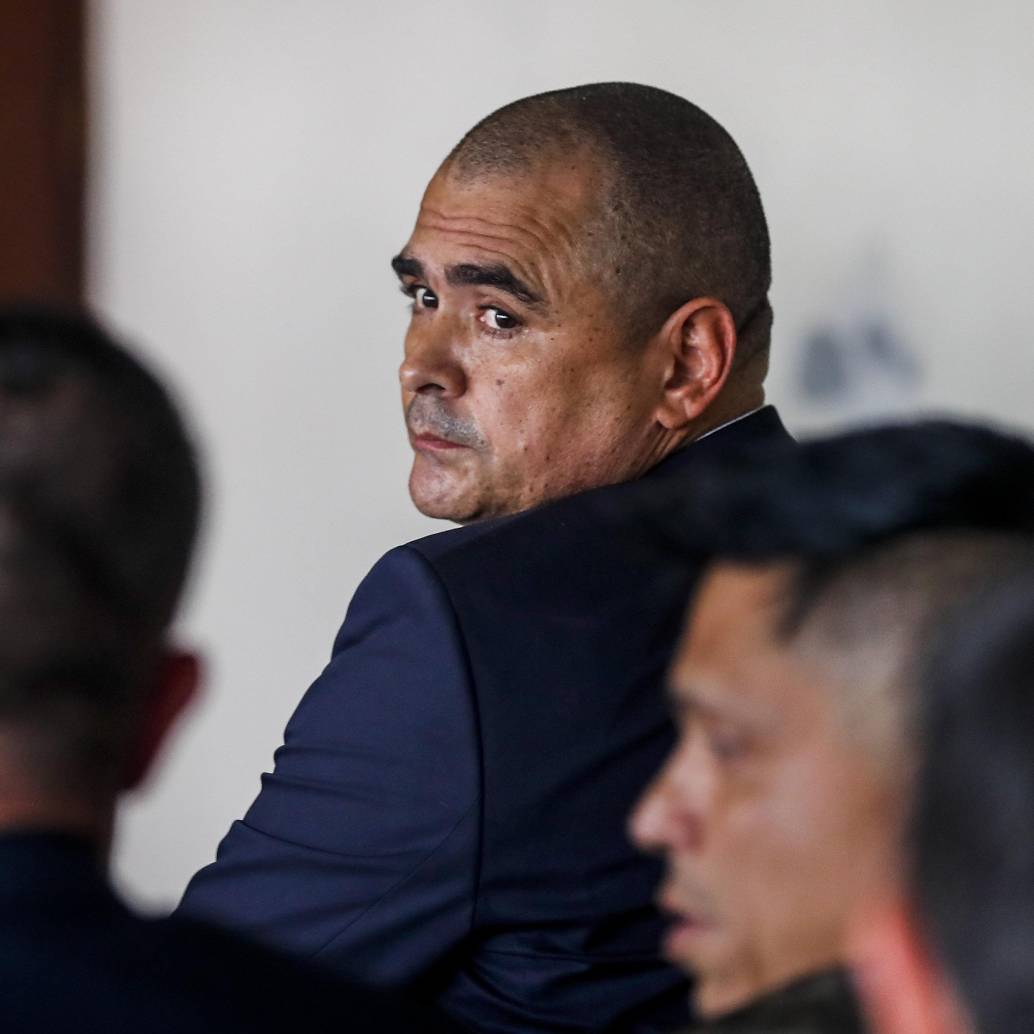 El excontralor Sergio Zuluaga Peña, durante la audiencia pública de 2019. Foto: Jaime Pérez Munévar