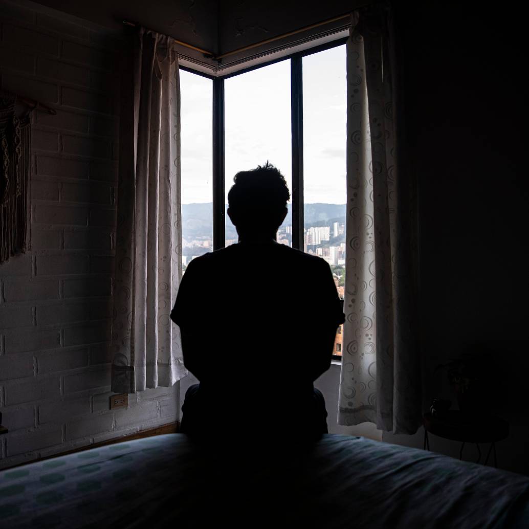 Cerca del 60 % de los colombianos reconoce haber sufrido problemas de salud mental alguna vez en su vida, una situación que se agudizó aún más durante la pandemia de la covid-19. Imagen de referencia. FOTO: EL COLOMBIANO