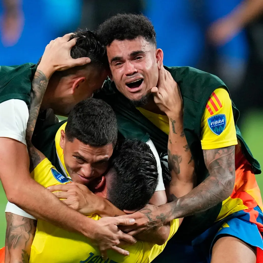 Juan Fernado Quintero y James Rodríguez, repetirán Mundial, para Luis Díaz será el primero. FOTO GETTY