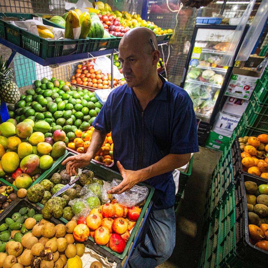 El IPC anual del rubro de alimentos y bebidas no alcohólicas, a junio, fue de 6,83%. FOTO EL COLOMBIANO