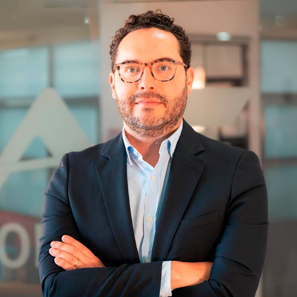 Andrés Mauricio Velasco, presidente de Asofondos. FOTO CORTESÍA ASOFONDOS. 