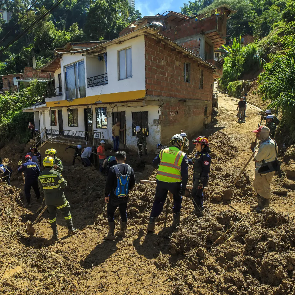 Imagen de referencia de una de las emergencia causadas por las lluvias en Antioquia. Foto: Andrés Camilo Suárez Echeverry