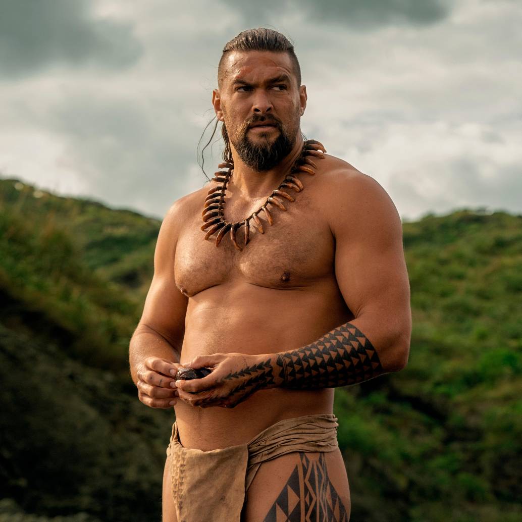 Jason Momoa protagoniza El gran guerrero, la nueva serie histórica basada en Hawái, donde él nació. FOTO Cortesía
