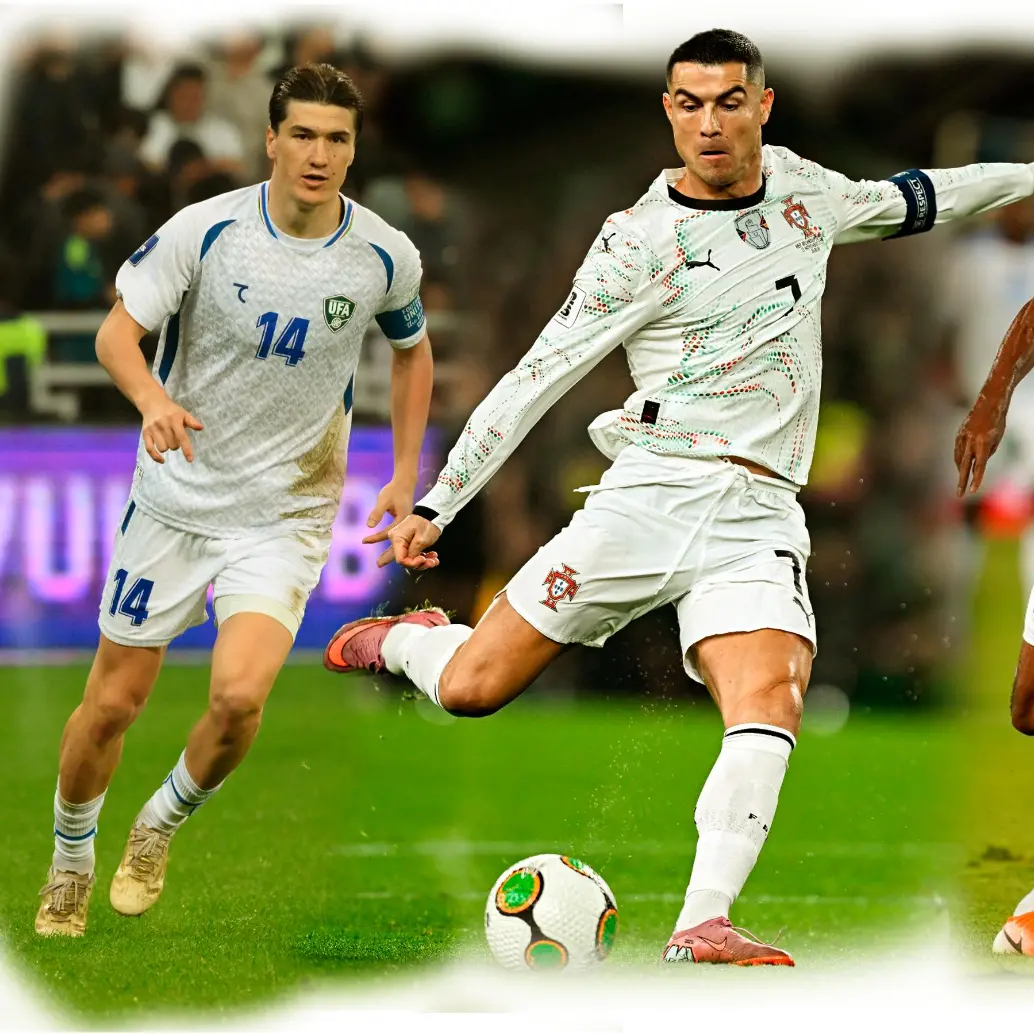 Eldor Shomurodov (44 goles en 90 partidos), Cristiano Ronaldo (143 tantos en 226 compromisos) y Cedric Bakambu (21 dianas en 67 presencias), son los máximos goleadores de sus selecciones. FOTO: <b>GETTY</b>