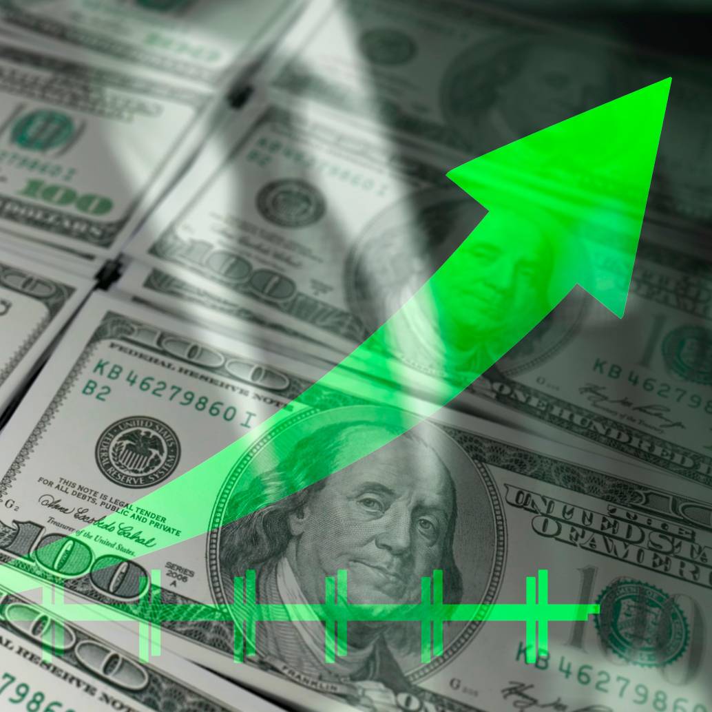El dólar subía el viernes a nivel internacional, impulsado por las turbulencias en el panorama comercial mundial. FOTO: GETTY