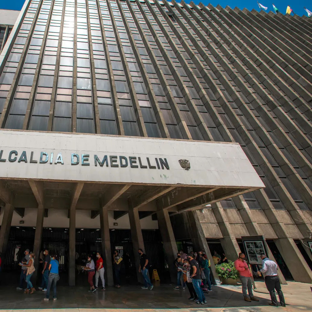 La Alcaldía de Medellín contará con el presupuesto más alto de su historia en 2025. FOTO: EL COLOMBIANO