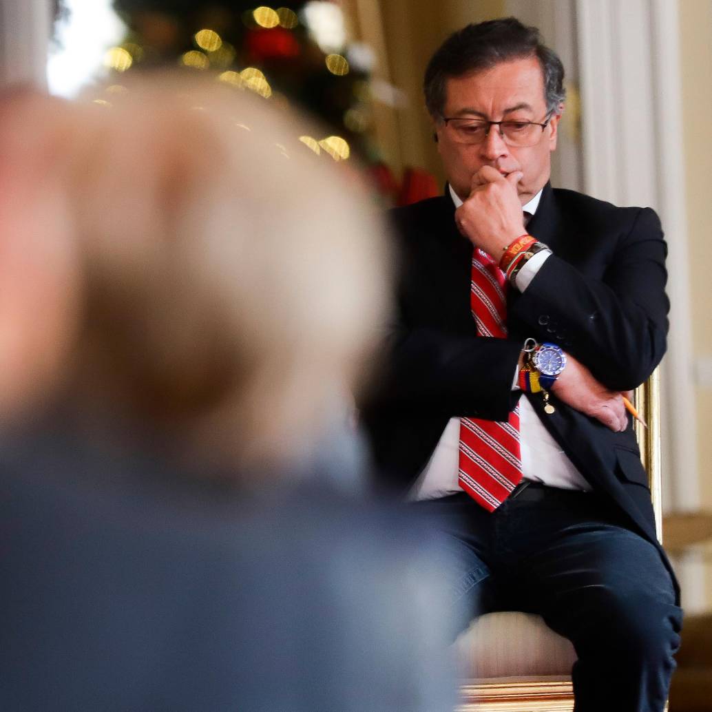 El presidente Gustavo Petro insiste en que está facultado para convocar a la consulta vía decreto. FOTO COLPRENSA