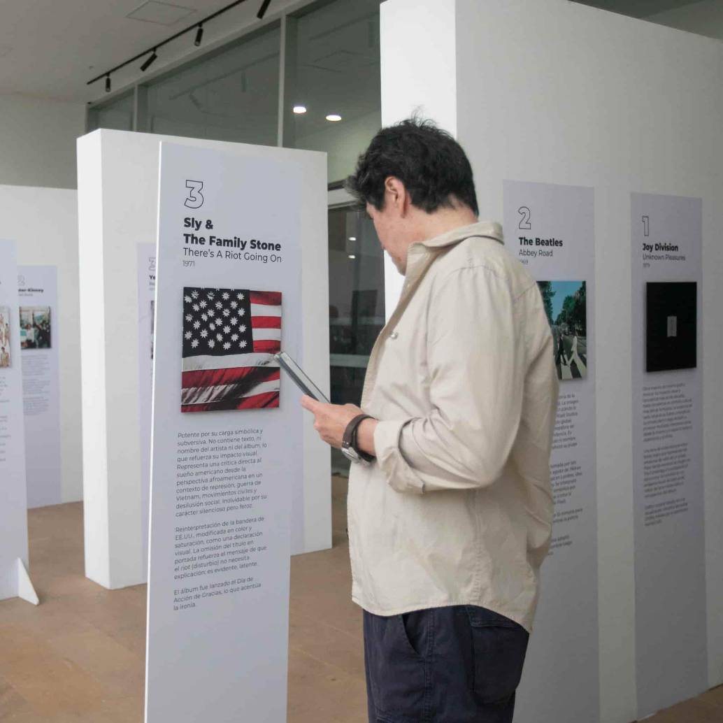 Este es el tema de la primera exposición de Muro, el Museo de Rock de Medellín. FOTO: Esneyder Gutiérrez