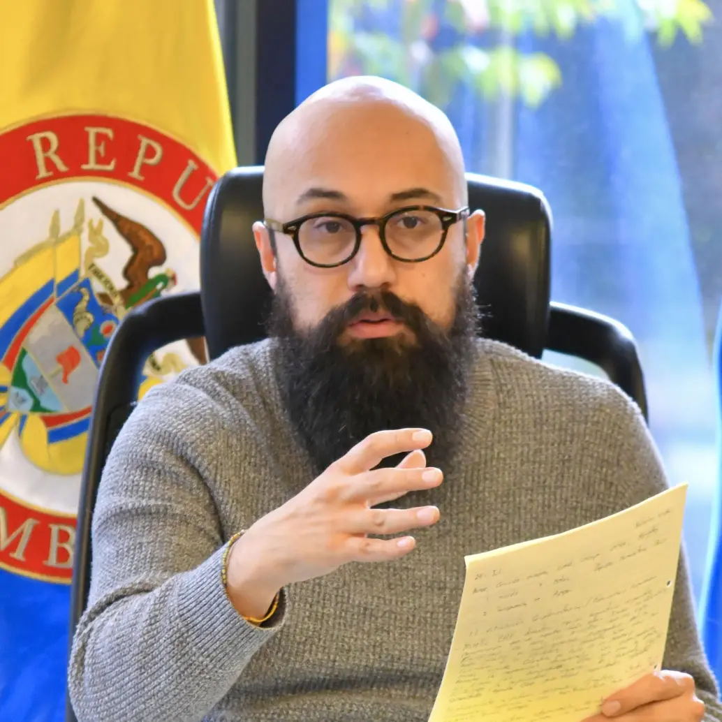 Carlos Carrillo, director de la UNGRD. Foto: Unidad de Gestión del Riesgo.