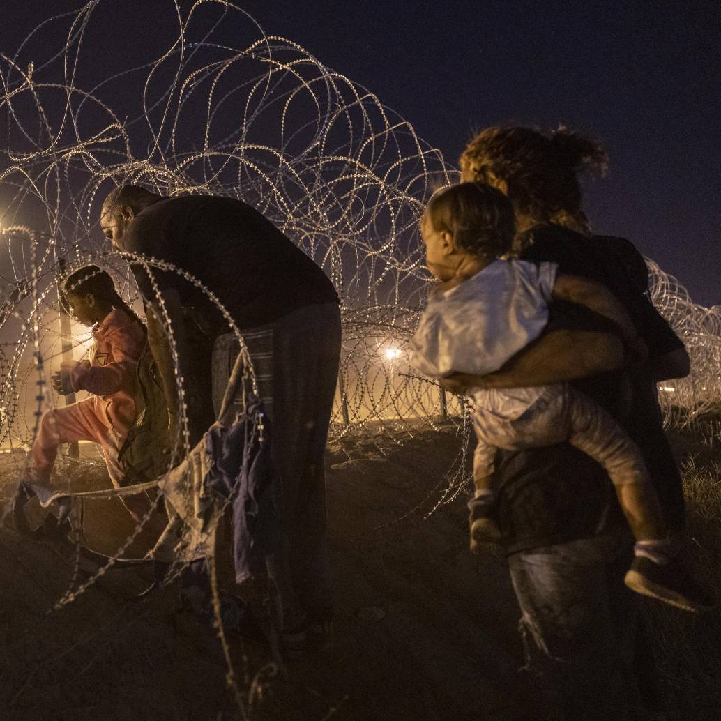 El paso en Texas es una de las rutas más usadas por quienes buscan ingresar a Estados Unidos de forma ilegal. FOTO: Getty
